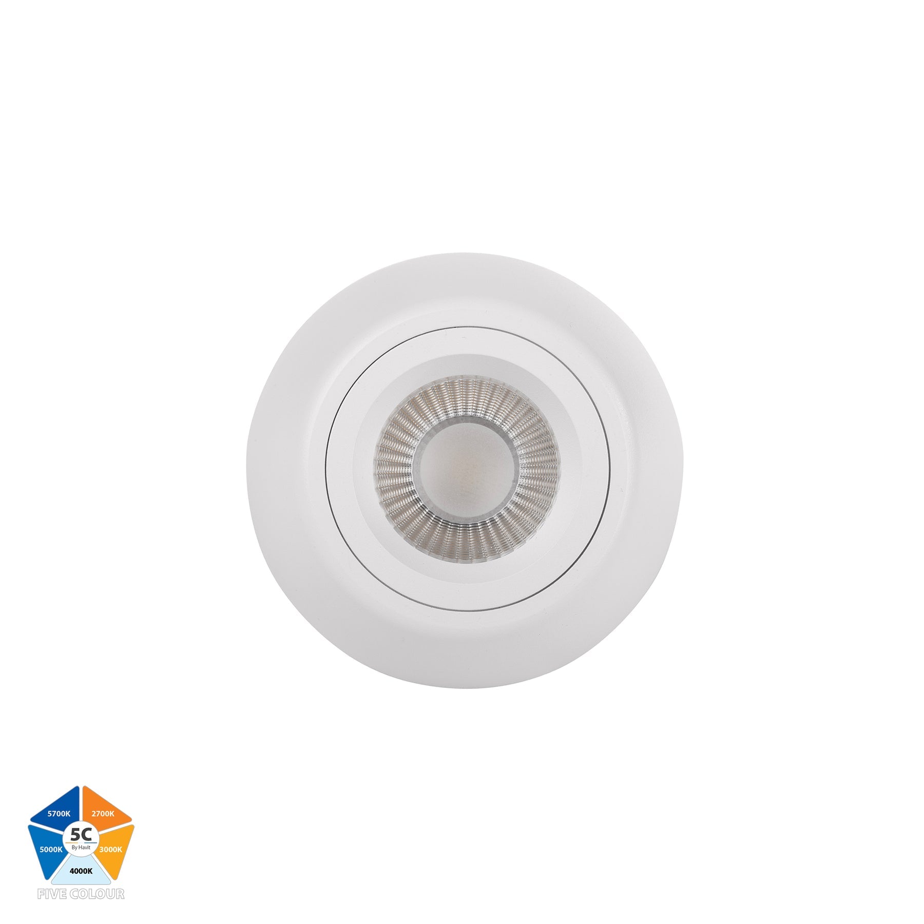 Havit Lighting Nella White 7w Surface Mounted LED Downlight