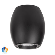 Havit Lighting Nella Black 12w Surface Mounted LED Downlight