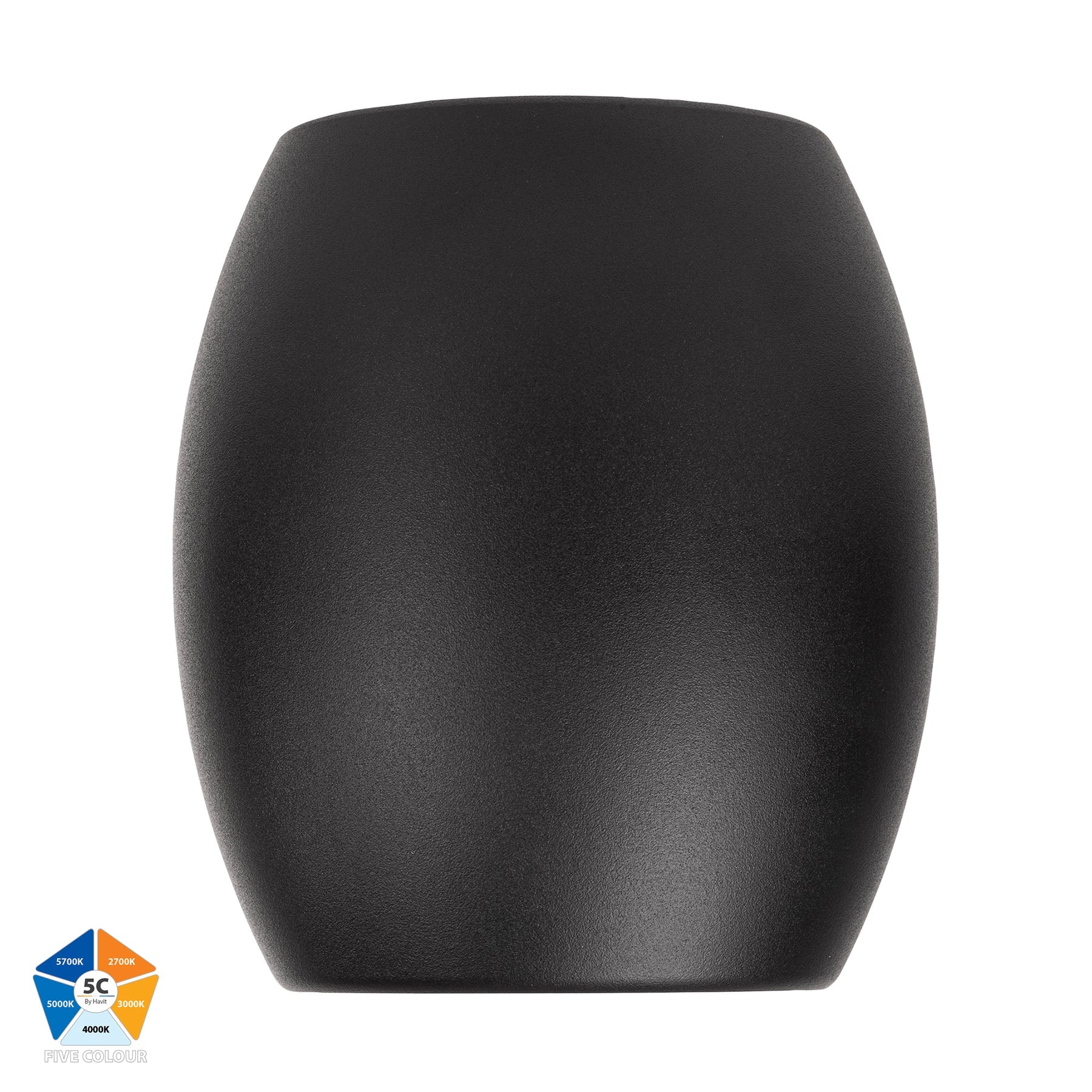 Havit Lighting Nella Black 12w Surface Mounted LED Downlight