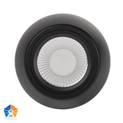 Havit Lighting Nella Black 12w Surface Mounted LED Downlight