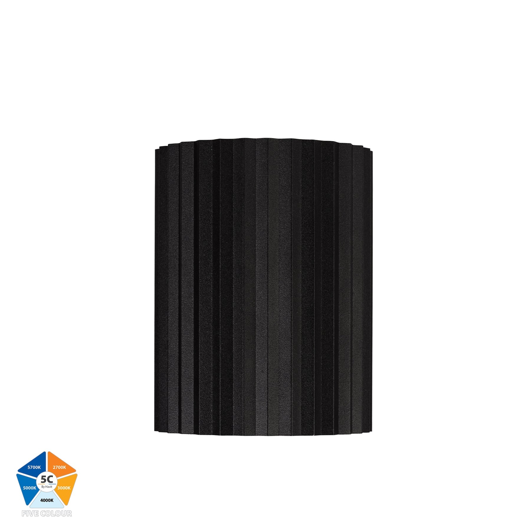 Havit Lighting Nella Black 12w Surface Mounted LED Downlight