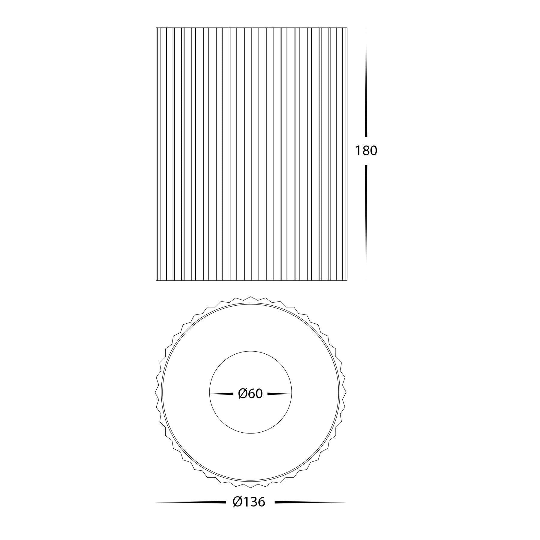 Havit Lighting Nella White 24w Surface Mounted LED Downlight