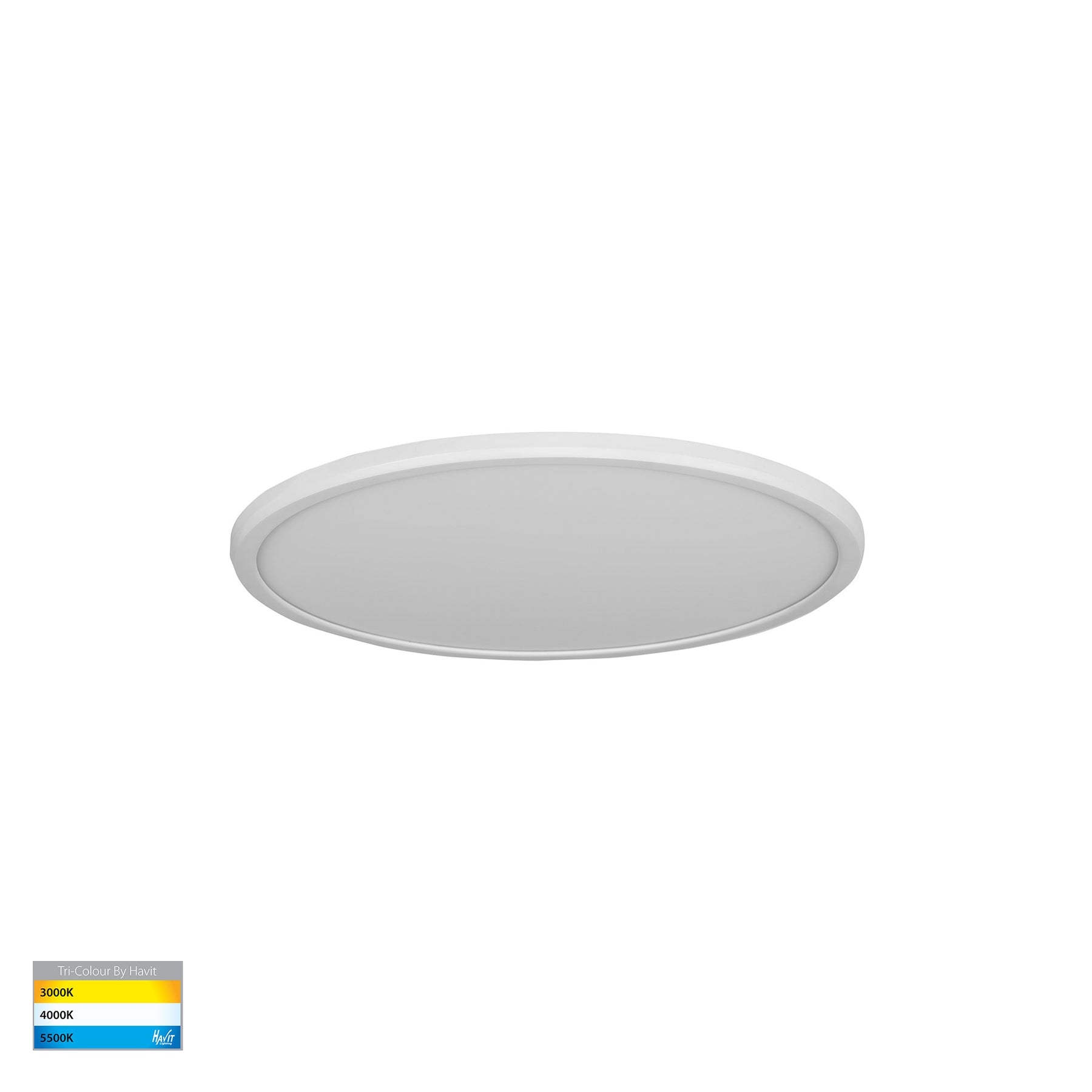 Havit Lighting Slim White 16w LED Ceiling Mounted Oyster Light