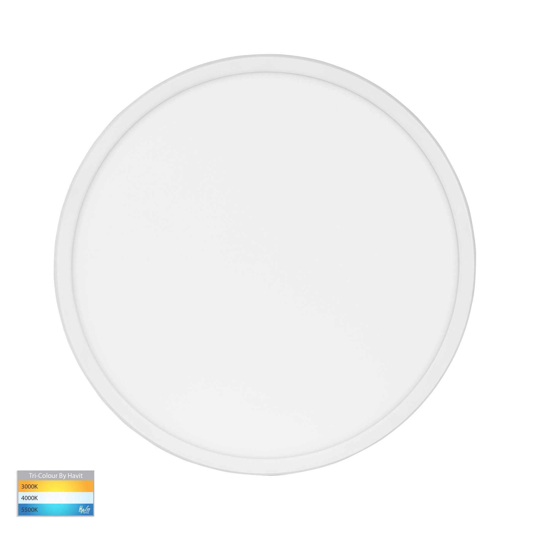 Havit Lighting Slim White 30w LED Ceiling Mounted Oyster Light