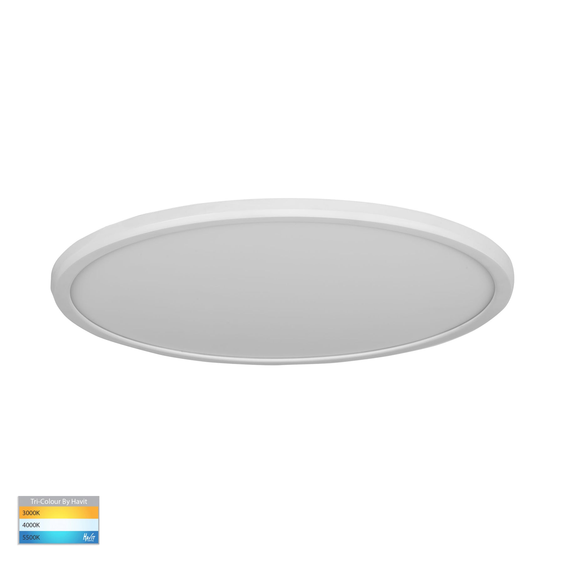 Havit Lighting Slim White 30w LED Ceiling Mounted Oyster Light