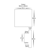 Havit Lighting RGBC or RGBW Zone RF LED Strip Touch Panel Controller