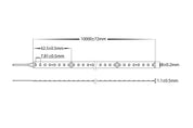 Havit Lighting 9.6w 24v DC IP20 LED Strip 4000k