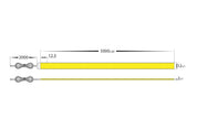 Havit Lighting 15w IP20 24v DC COB 4000K LED Strip