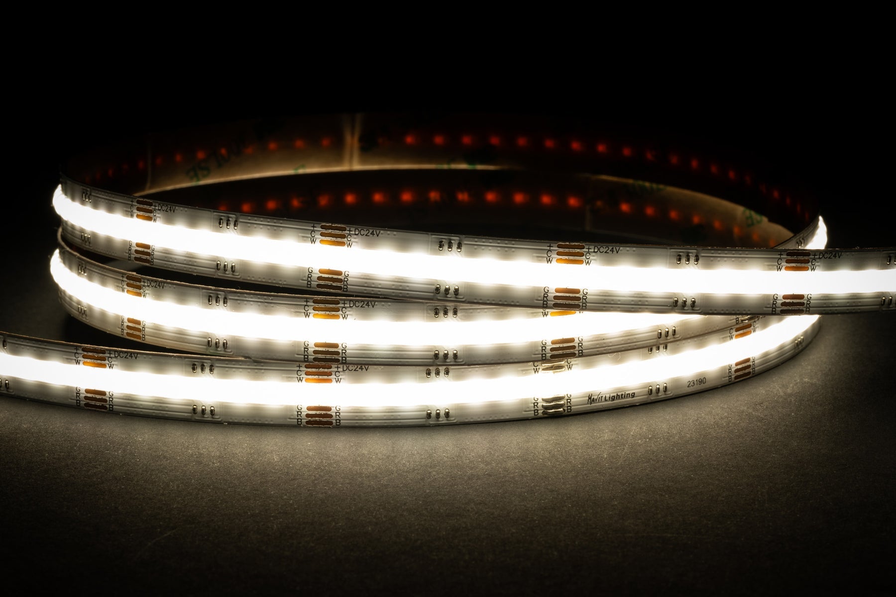 Havit Lighting 20w IP20 24v DC COB RGBCW LED Strip
