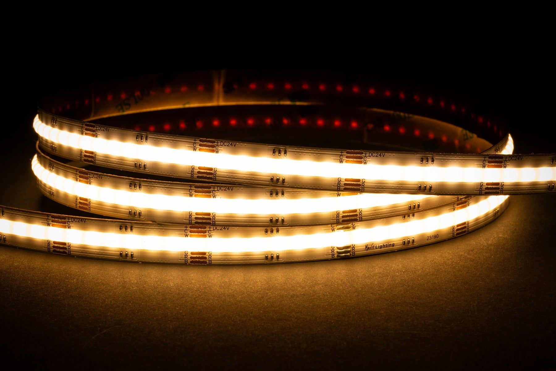 Havit Lighting 20w IP20 24v DC COB RGBCW LED Strip