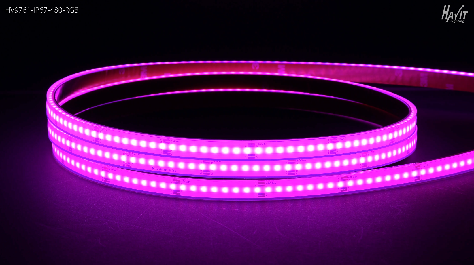 Havit Lighting 15w IP67 COB RGB LED Strip