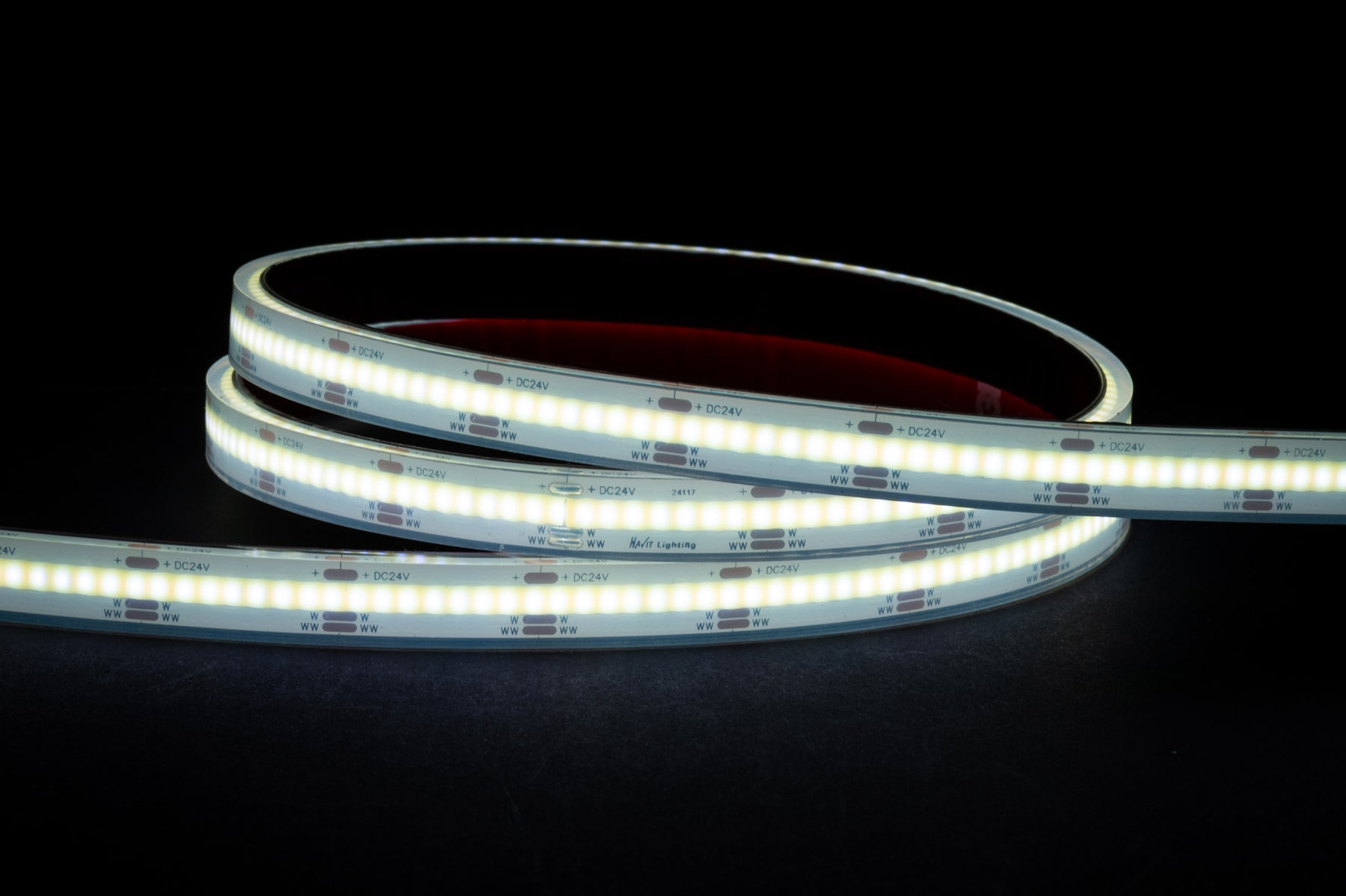 Havit Lighting 14.4w IP67 24v DC CT COB Dotless LED Strip