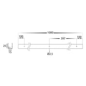 Havit Lighting Aluminium Channel to suit HV9795 Flexible Neon LED Strip
