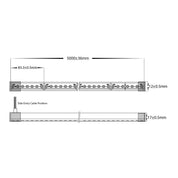 Havit Lighting 20w IP67 24v DC Side Bend Chasing RGB LED Strip