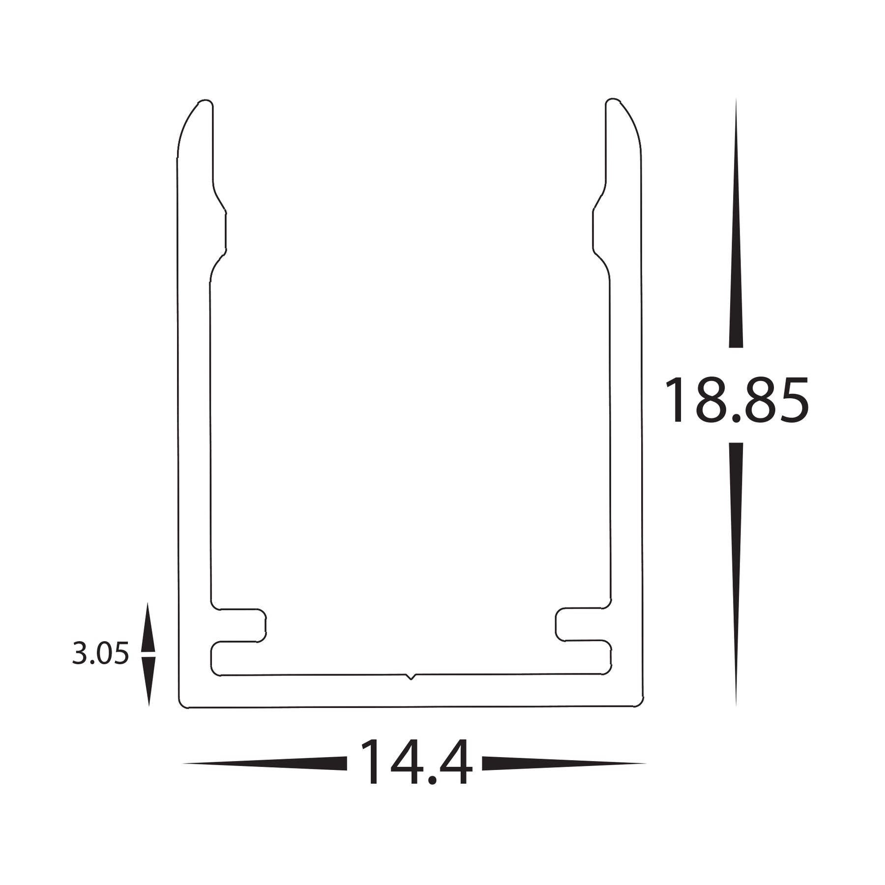 Havit Lighting 14.4w IP67 24v DC Side Bend HaviFlex Flexible Neon LED Strip 4000k