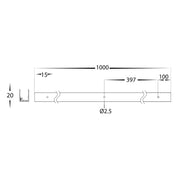 Havit Lighting Aluminium Channel to suit HV9796 Flexible Neon LED Strip