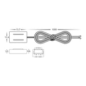 Havit Lighting 10 Pack of LED Strip Connectors with 1m Cable to suit IP20 10mm PCB LED Strip
