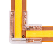 Havit Lighting L Shape LED Strip Connector to suit IP20 8mm PCB LED Strip