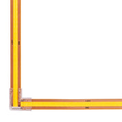 Havit Lighting L Shape LED Strip Connector to suit IP20 8mm PCB LED Strip