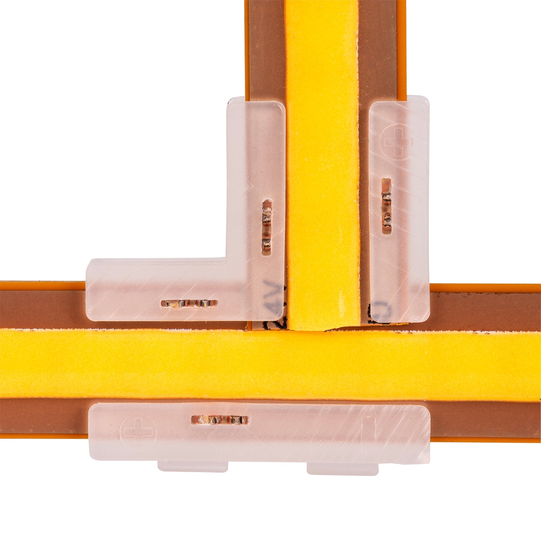Havit Lighting T Shape LED Strip Connector to suit IP20 8mm PCB LED Strip