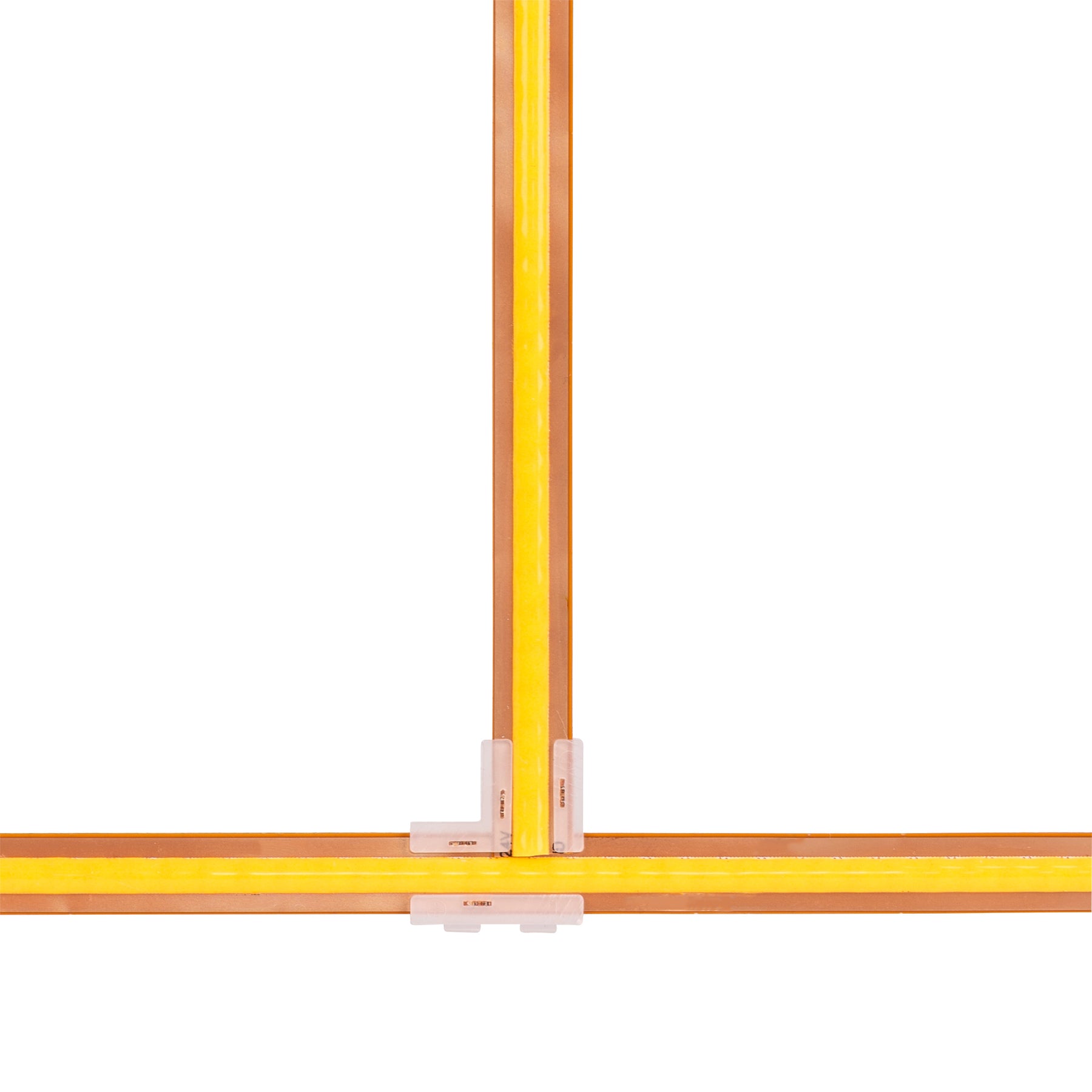 Havit Lighting T Shape LED Strip Connector to suit IP20 8mm PCB LED Strip