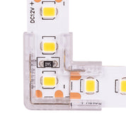 Havit Lighting L Shape LED Strip Connector to suit IP20 10mm PCB LED Strip