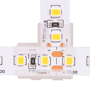 Havit Lighting T Shape LED Strip Connector to suit IP20 10mm PCB LED Strip