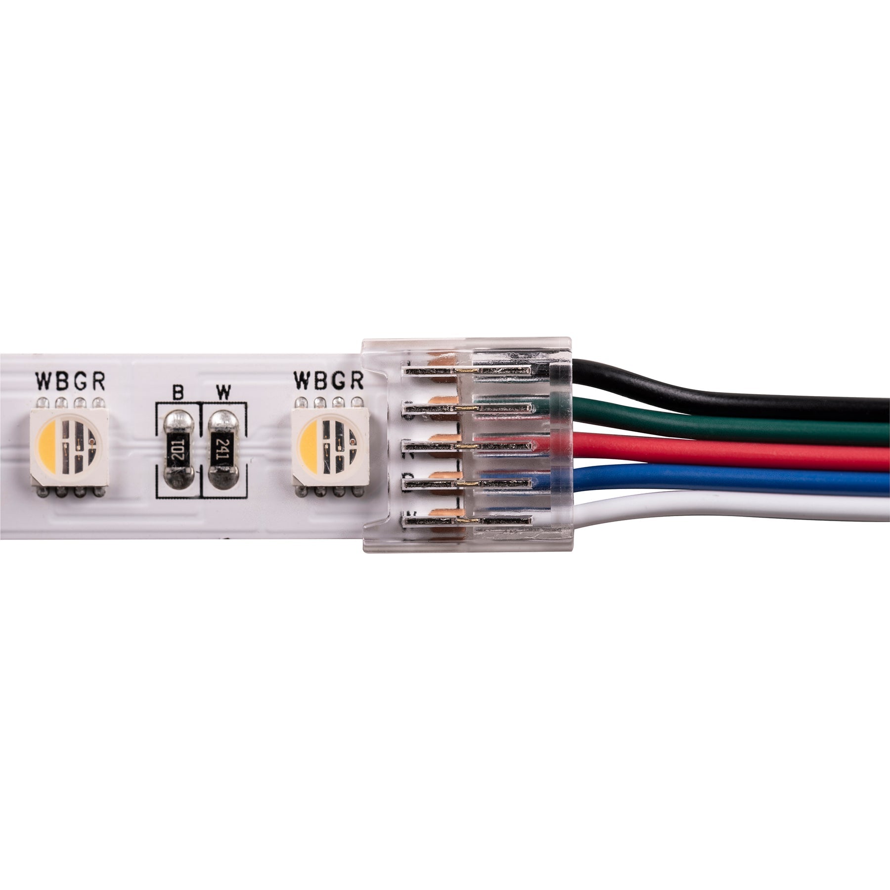 Havit Lighting LED Strip Connector to suit IP20 12mm PCB RGBC or RGBW LED Strip