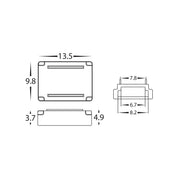 Havit Lighting LED Strip Joiner to suit IP20 8mm PCB LED Strip