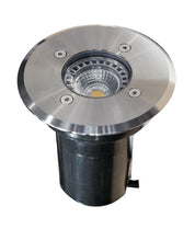 GU10 Inground Up Light (Round / 316 Stainless Steel Faceplate) IP67