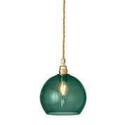 Rowan Pendant Light W155mm Glass Matt Gold