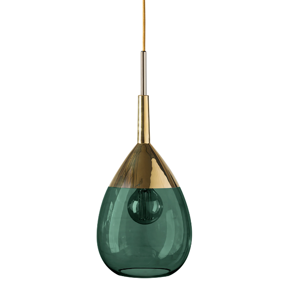Lute Pendant Light W220mm Glass