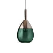 Lute Pendant Light W140mm Glass