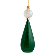 Smykke Pendant Light W180mm Glass Swirl Ball