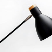 Scandinavian Adjustable Floor Lamp in Black