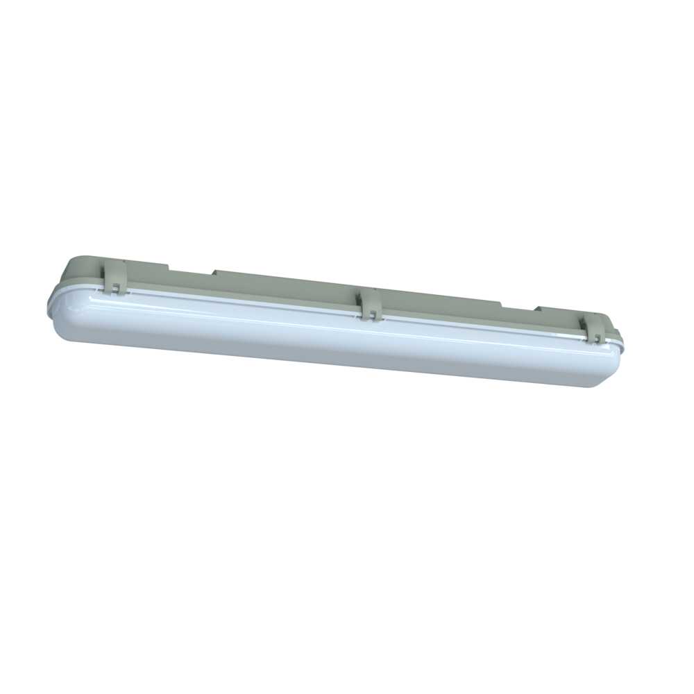 Sol-Eco LED Batten Light Multiple L653mm Grey Polycarbonate 3CCT