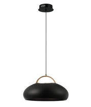 KUPOL: Interior LED Tri-CCT Dome with Brass Highlight Pendant Lights