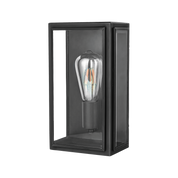 Kent Outdoor Wall Light 1 or 2 Light in Black or Bronze
