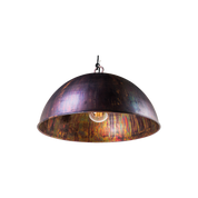 Kingston Pendant Light Small, Large in Acid Copper Wash