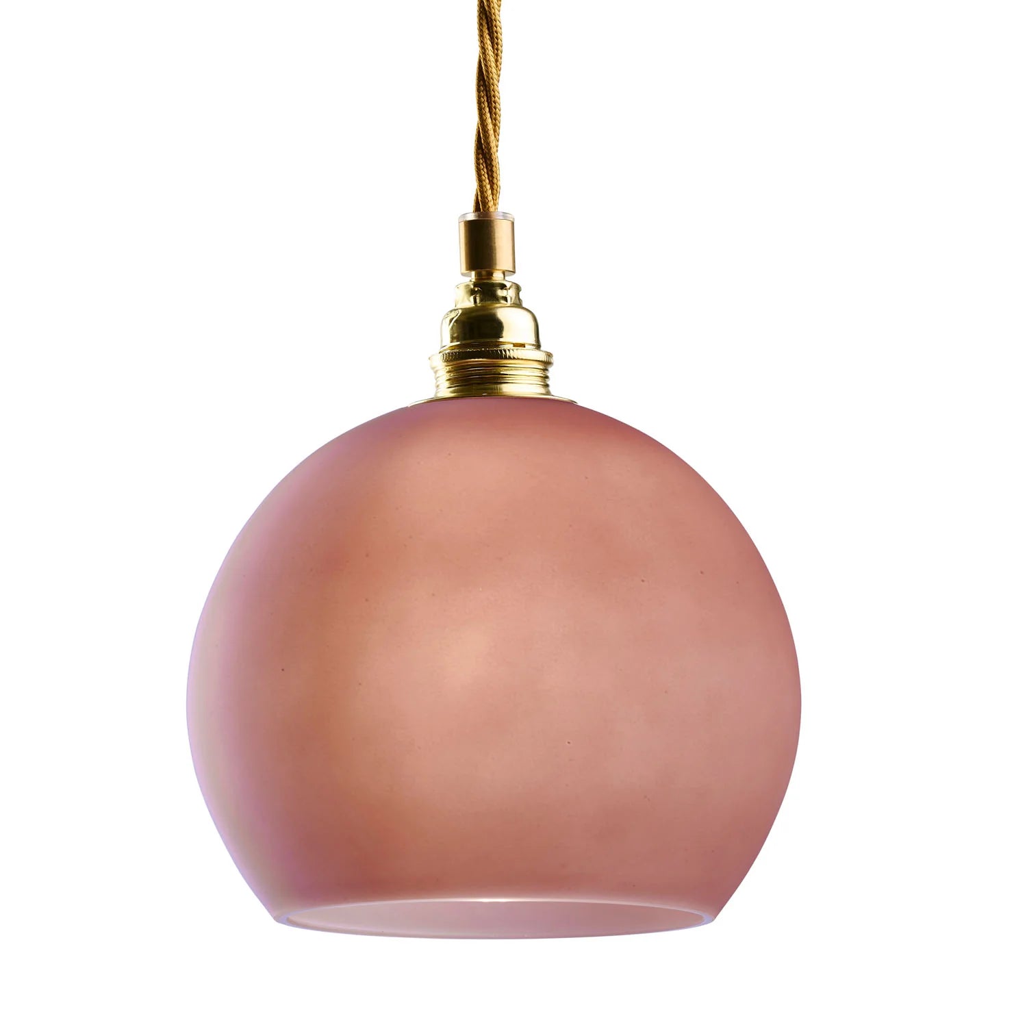 Rowan Small Pendant Light Candy & Matt Gold