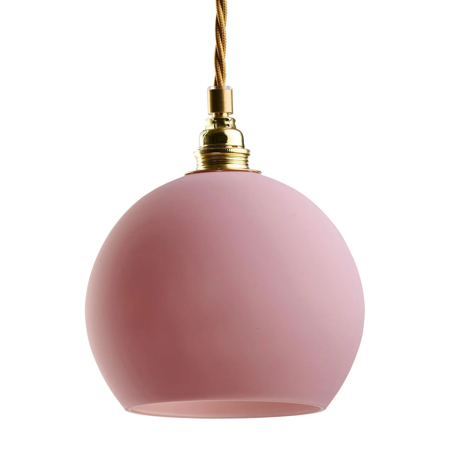 Rowan Small Pendant Light Candy & Matt Gold