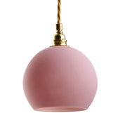 Rowan Small Pendant Light Candy & Matt Gold