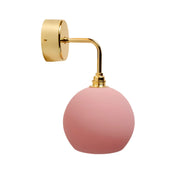 Rowan Small Wall Light Candy & Shiny Gold
