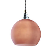 Rowan Small Pendant Light Candy & Matt Silver