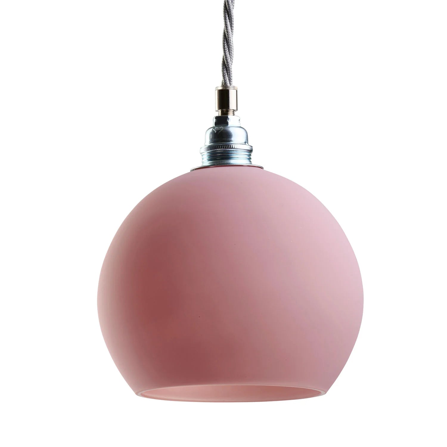 Rowan Small Pendant Light Candy & Matt Silver