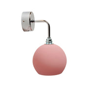 Rowan Small Wall Light Candy & Shiny Silver
