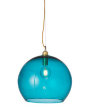 Rowan Large Pendant Light Angry Sea & Matt Gold