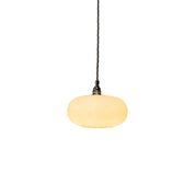 Horizon Small Pendant Light Marshmallow & Matt Silver