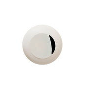 Horizon Small Bathroom Vanity Light Marshmallow & Shiny Silver
