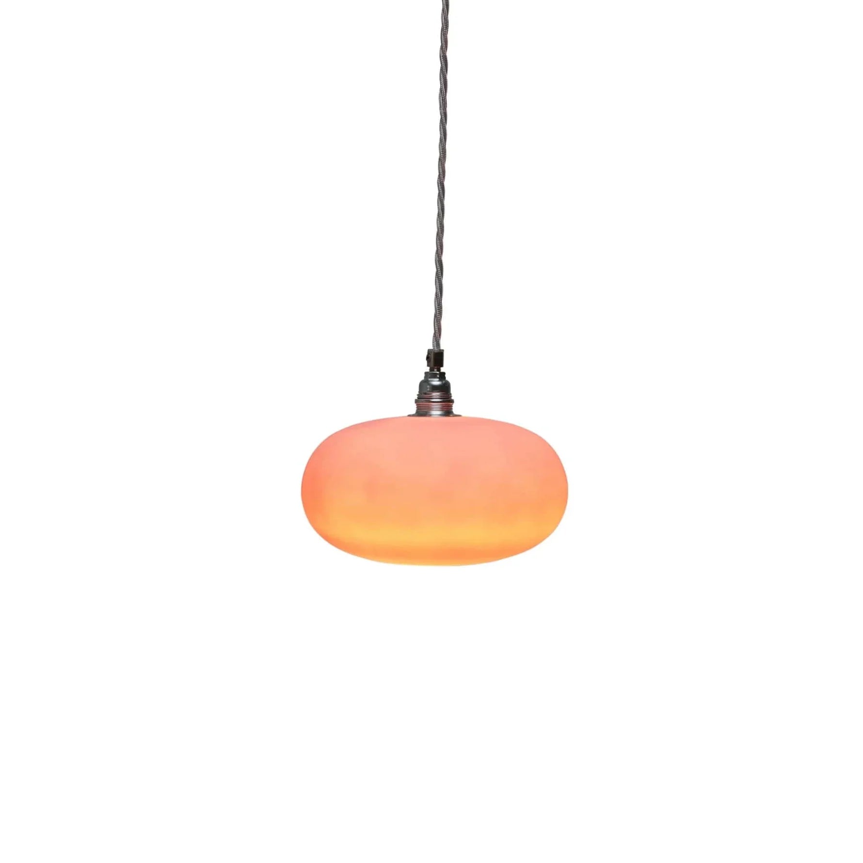Horizon Small Pendant Light Candy & Matt Silver